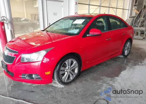 2014 Chevrolet Cruze Ltz из США, поврежденный, VIN 1G1PG5SB9E7157944